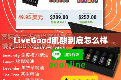 LiveGood肌酸到底怎么样