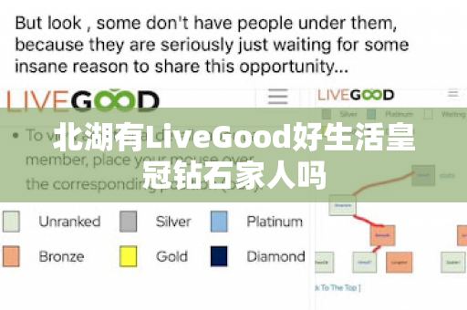 北湖有LiveGood好生活皇冠钻石家人吗